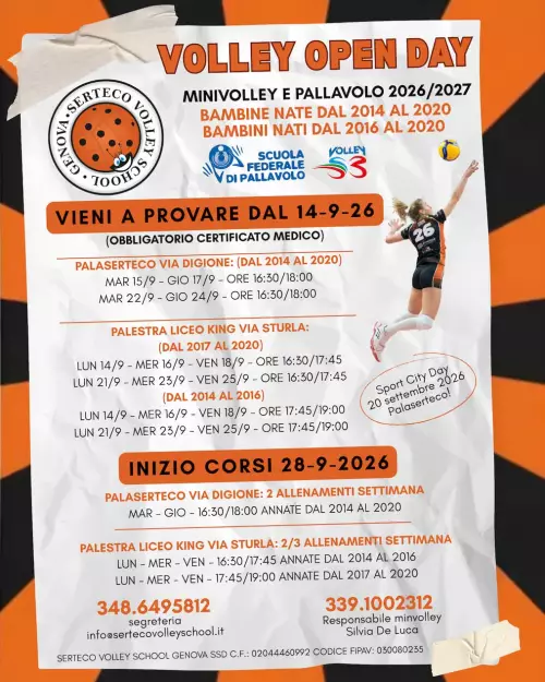 Corso di Minivolley