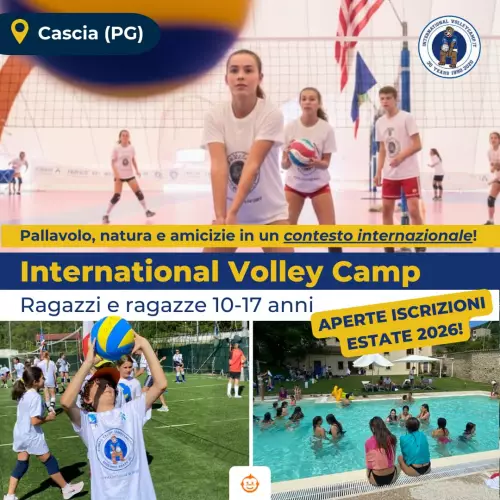 Centro estivo di Pallavolo a Cascia
