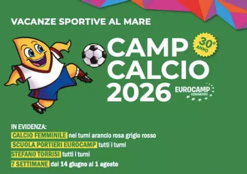 Centro estivo di Calcio a Cesenatico