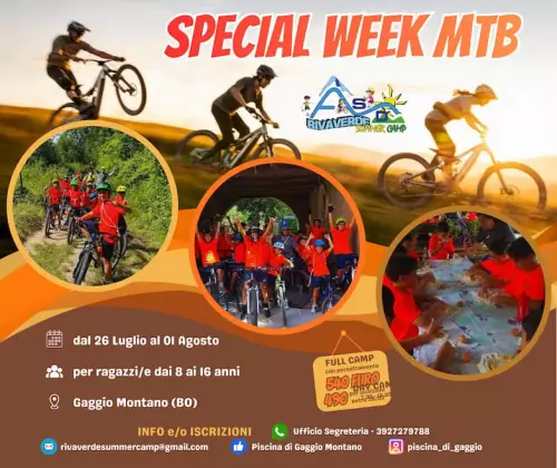 Centro estivo di Mountain Bike a Gaggio Montano