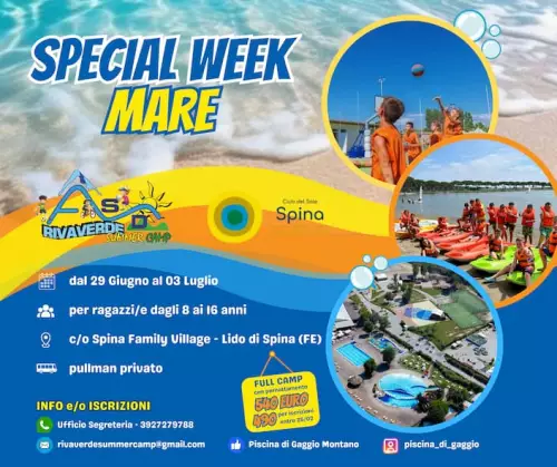 Centro estivo di Multisport a Comacchio