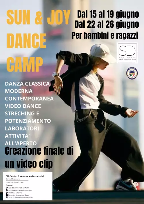 Centro estivo di Danza a Torino