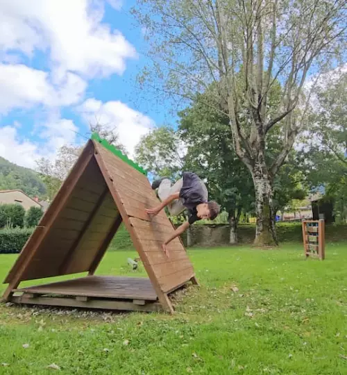 Centro estivo di parkour a San Godenzo