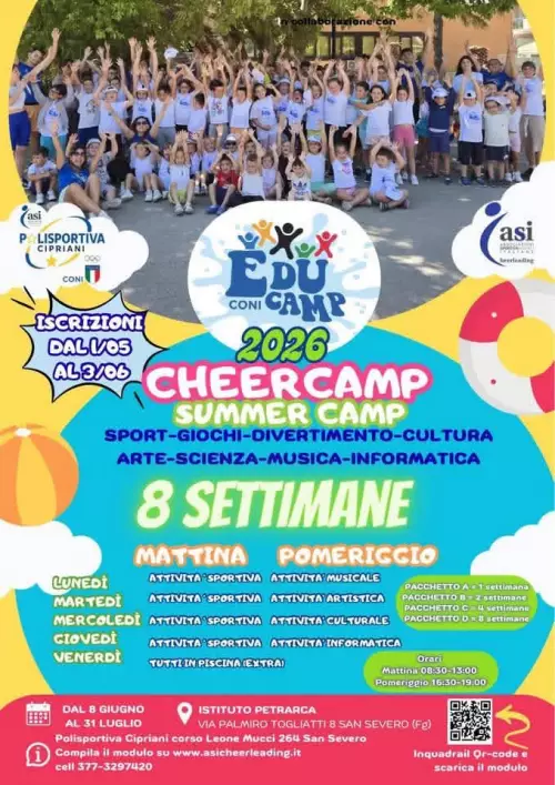 Centro estivo Multisport a San Severo